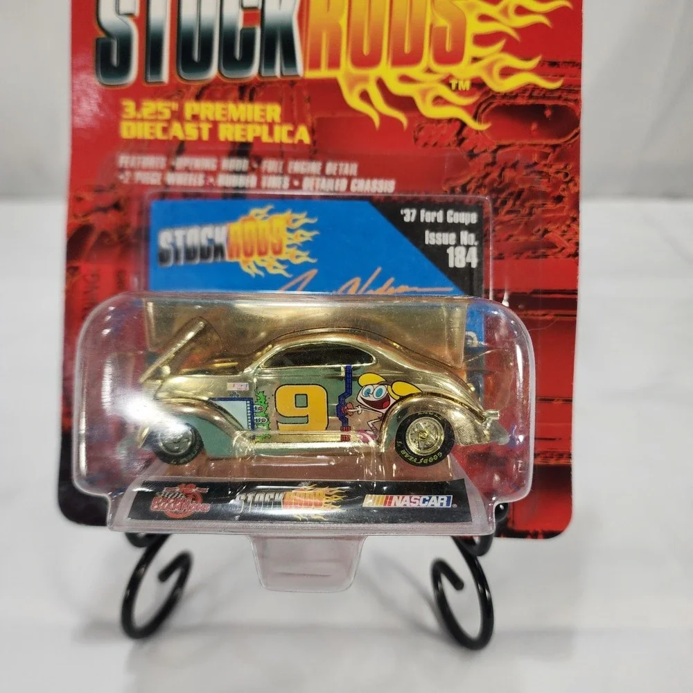 Racing Champions Stock Rods '37 Ford Coupe Issue No 184 Cartoon Network #9 NIP